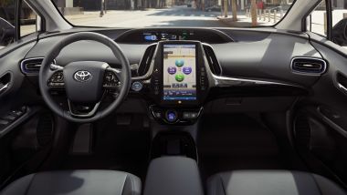 Toyota Prius 2019, gli interni