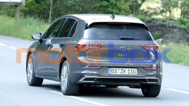 Nuova Volkswagen Golf: in arrivo il facelift della Mk8