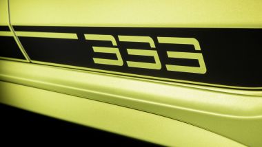 Nuova Volkswagen Golf R 333: I loghi identificativi sulle fiancate