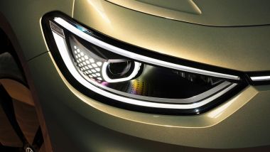 Nuova Volkswagen ID.3 2023: i gruppi ottici a matrice di LED
