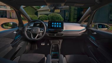 Nuova Volkswagen ID.3 2023: i nuovi interni con materiali più curati