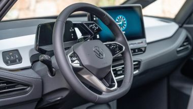 Nuova Volkswagen ID.3, il volante è rimasto lo stesso