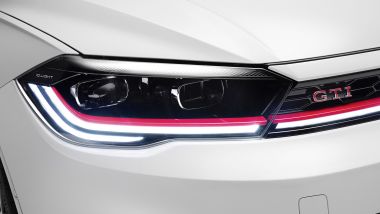 Nuova Volkswagen Polo GTI 2021: i gruppi ottici a matrice di LED