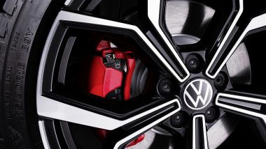 Nuova Volkswagen Polo GTI 2021: le pinze dei freni rossi