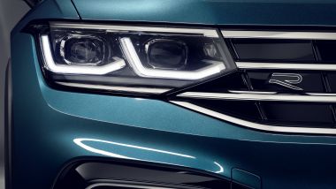 Nuova Volkswagen Tiguan 2021: i nuovi proiettori anteriori
