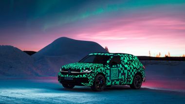 Nuova Volkswagen Touareg illumina meglio la strada grazie ai nuovi fari IQ. Light matrix HD