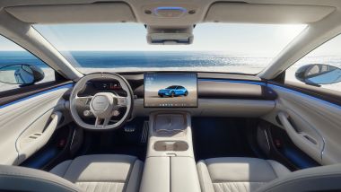 Nuova Xiaomi SU7: interni aggiornati con una nuova consolle centrale e tanti elementi di lusso