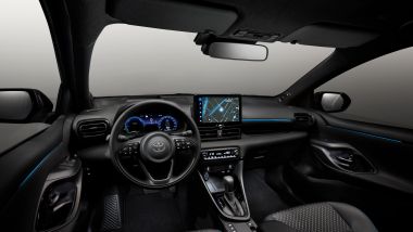 Nuova Yaris Premiere, gli interni