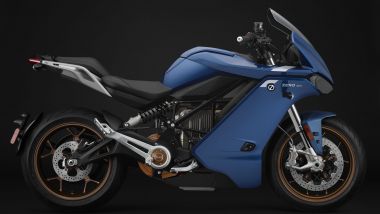 Nuova Zero Motorcycles SR/S: visuale laterale