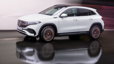 Nuovi modelli Mercedes: la prima del 2021 è il crossover elettrico EQA