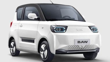 Nuovo BAW1: un look personale e simpatico per il quadriciclo elettrico orientale