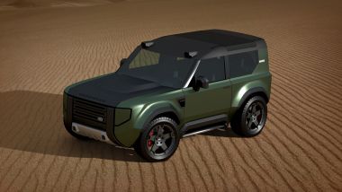 Nuovo land Rover Defender 80: inizialmente avrà motori a tre cilindri e trazione anteriore