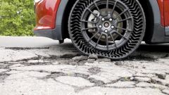 Michelin Uptis: lo pneumatico anti foratura presentato con GM