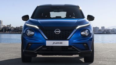 Nuovo Nissan Juke Hybrid: visuale frontale