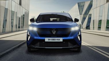 Nuovo Renault Rafale, il SUV coupé francese: visuale frontale