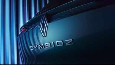Nuovo Renault Symbioz 2024: il lettering Symbioz comparirà sul portellone