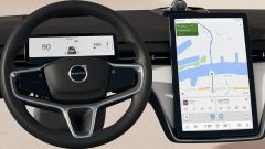Nuovo SUV elettrico Volvo EX90 (2023): l'infotainment in video