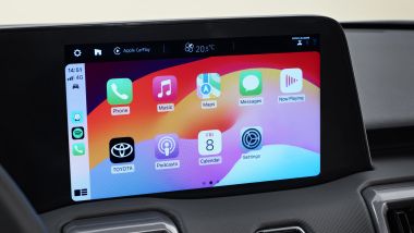 Nuovo Toyota Urban Cruiser: l'integrazione con Apple CarPlay