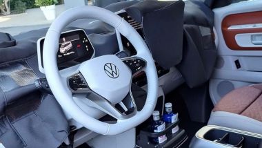Nuovo Volkswagen ID.Buzz: prima immagine degli interni
