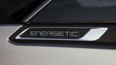 Nuovo Volkswagen Multivan eHybrid: il badge della versione Energetic
