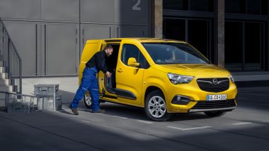 Opel Combo-e 2021: da 4,40 a 4,75 metri di lunghezza