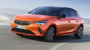 Opel Corsa-e: più autonomia dal 2022
