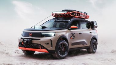 Opel Frontera GRAVEL: nel pack tecnico anche verricello elettrico, portapacchi e faretti