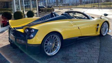 Pagani Huayra Roadster: l'esemplare del 2019 in vendita nei Paesi Bassi