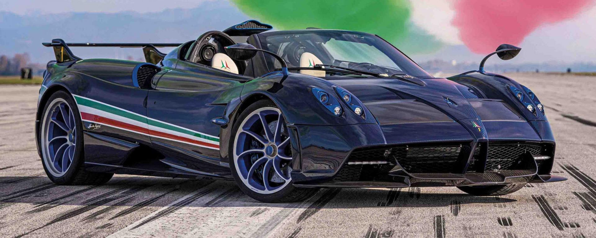 Pagani huayra tricolore