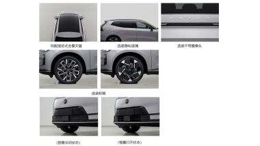 Parte del materiale diffuso in Cina sulla Volvo XC70
