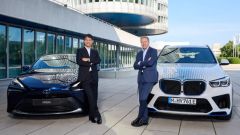 Partnership BMW e Toyota per la prima auto di serie a idrogeno