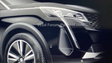 Peugeot 3008 restyling, prime foto leaked