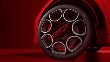 Peugeot E-208 GTi, i cerchi da 18'' dedicati