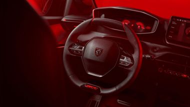 Peugeot E-208 GTi, l'i-Cockpit