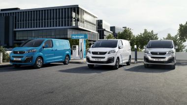 Peugeot e-Expert Hydrogen: la gamma di furgoni Expert di Peugeot