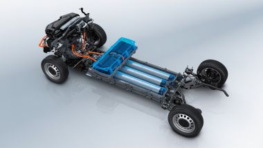 Peugeot e-Expert Hydrogen: la tecnologia sotto il pianale
