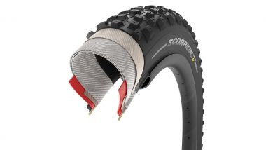 Pirelli Scorpion E-MTB: sezione della gomma