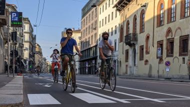 Piste ciclabili a Milano
