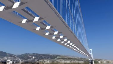 Ponte sullo Stretto di Messina: tre corsie per ogni senso di marcia e due di emergenza