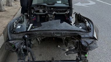 Porsche 911 Carrera Cabriolet rubata e smontata a Los Angeles, California