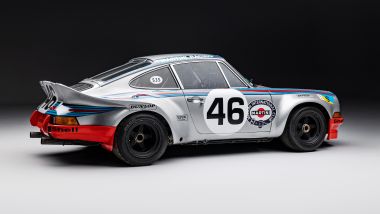 Porsche 911 Carrera RSR Martini Racing R7: laterale
