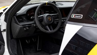 Porsche 911 GT3 di Paolo Barilla: l'abitacolo