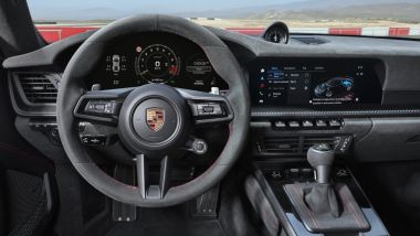 Porsche 911 GT3 Pacchetto Weissach, la strumentazione