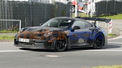 Nuova Porsche 911 GT3 RS 2025: foto spia e caratteristiche