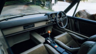 Porsche 914 recreation, l'interno - foto di Daniel Hempshall (FX Cartel)