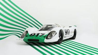Porsche 917-001 verde e bianca