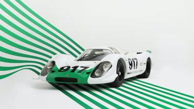 Porsche 917-001 verde e bianca