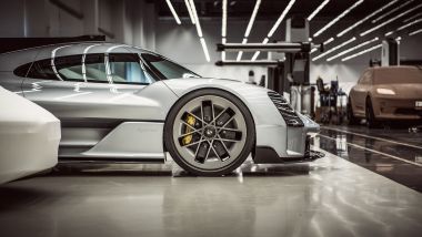 Porsche 919 Street concept: dettaglio anteriore