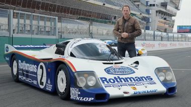 Porsche 962: il video con l'interprete di The Stig, Ben Collins