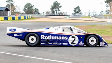 Porsche 962: l'auto guidata da The Stig di Top Gear andrà all'asta tra poco